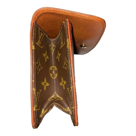 Louis Vuitton Pochette Dame Clutch GM Brown Leather - Picture 12 of 16